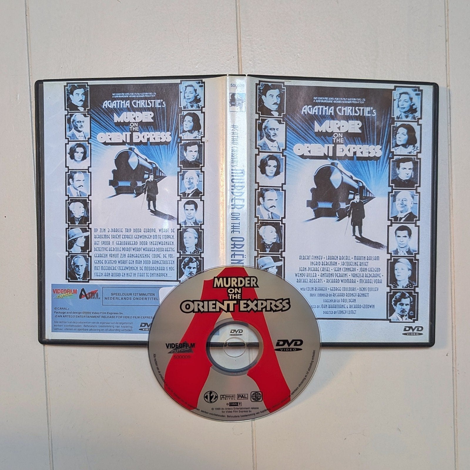 Murder on the Orient Express (1974) DVD – NL ondertiteld, Ophalen of Verzenden