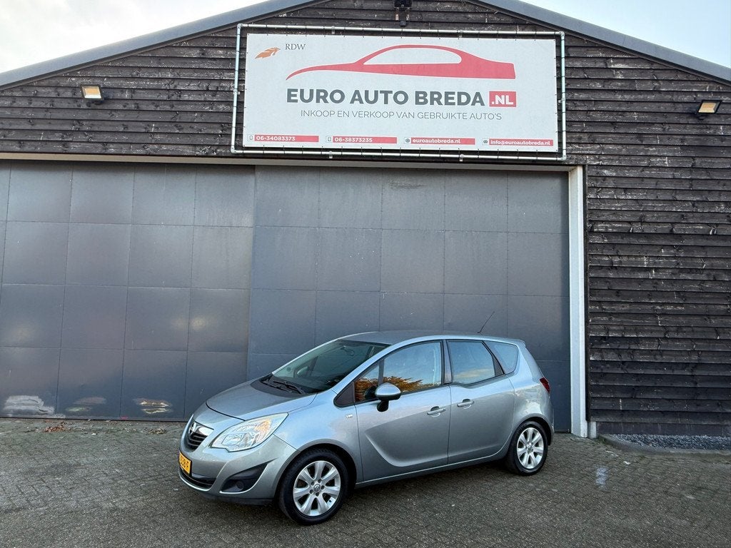 Opel Meriva 1.4 Turbo Cosmo, Auto's, Opel, Bedrijf, Te koop, Meriva, ABS, Airbags, Airconditioning, Automatische klimaatregeling