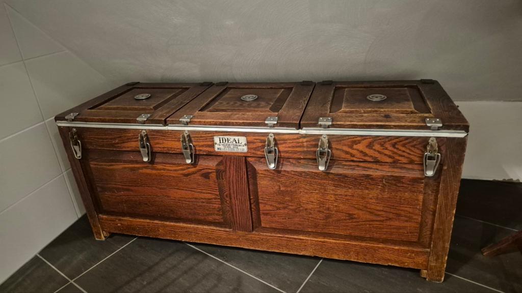 Vintage hooikist 3- delig, Ophalen of Verzenden, 200 cm of meer