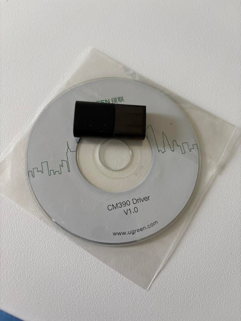 Ugreen Bluetooth 5.0 Adapter Dongle - CM390 Driver, Ophalen of Verzenden, Nieuw