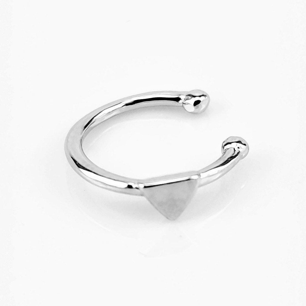 XUPING Gerhodineerd Fake Helix-Oorpiercing Ring, Staal, Birgitta-Gracht 33, 6465 EL Kerkrade, Nederland, Verzenden, Oor- of Traguspiercing