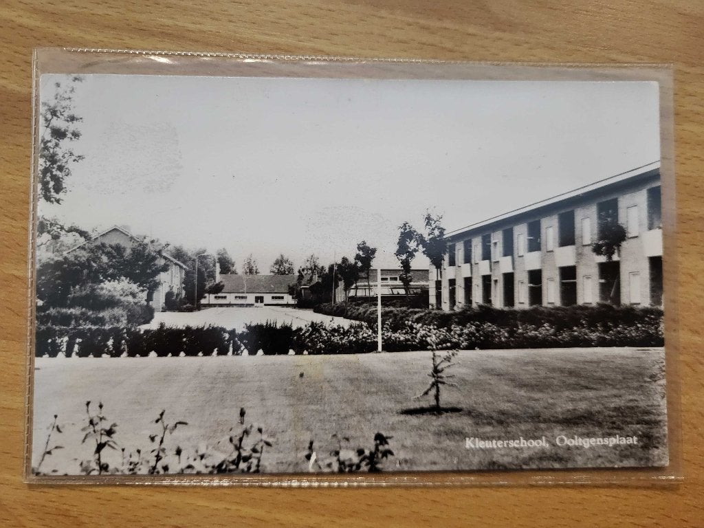 ansicht OOLTGENSPLAAT Kleuterschool, Verzamelen, Ophalen of Verzenden, Voor 1920, Zuid-Holland