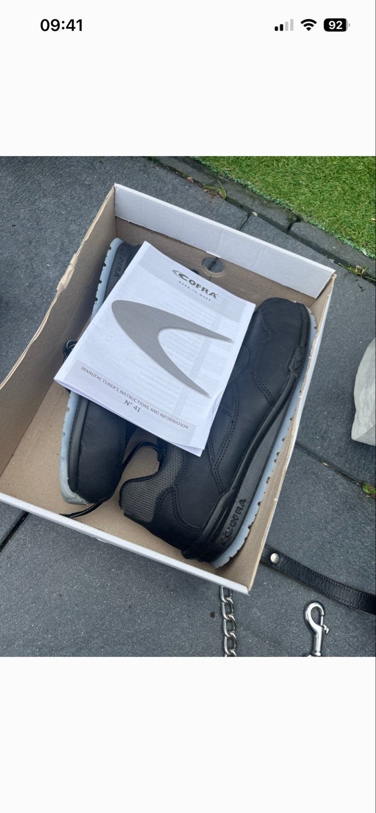 COFRA Braddock S3 SRC werkschoenen - Maat 45, Ophalen of Verzenden, Nieuw, Zwart, Werkschoenen