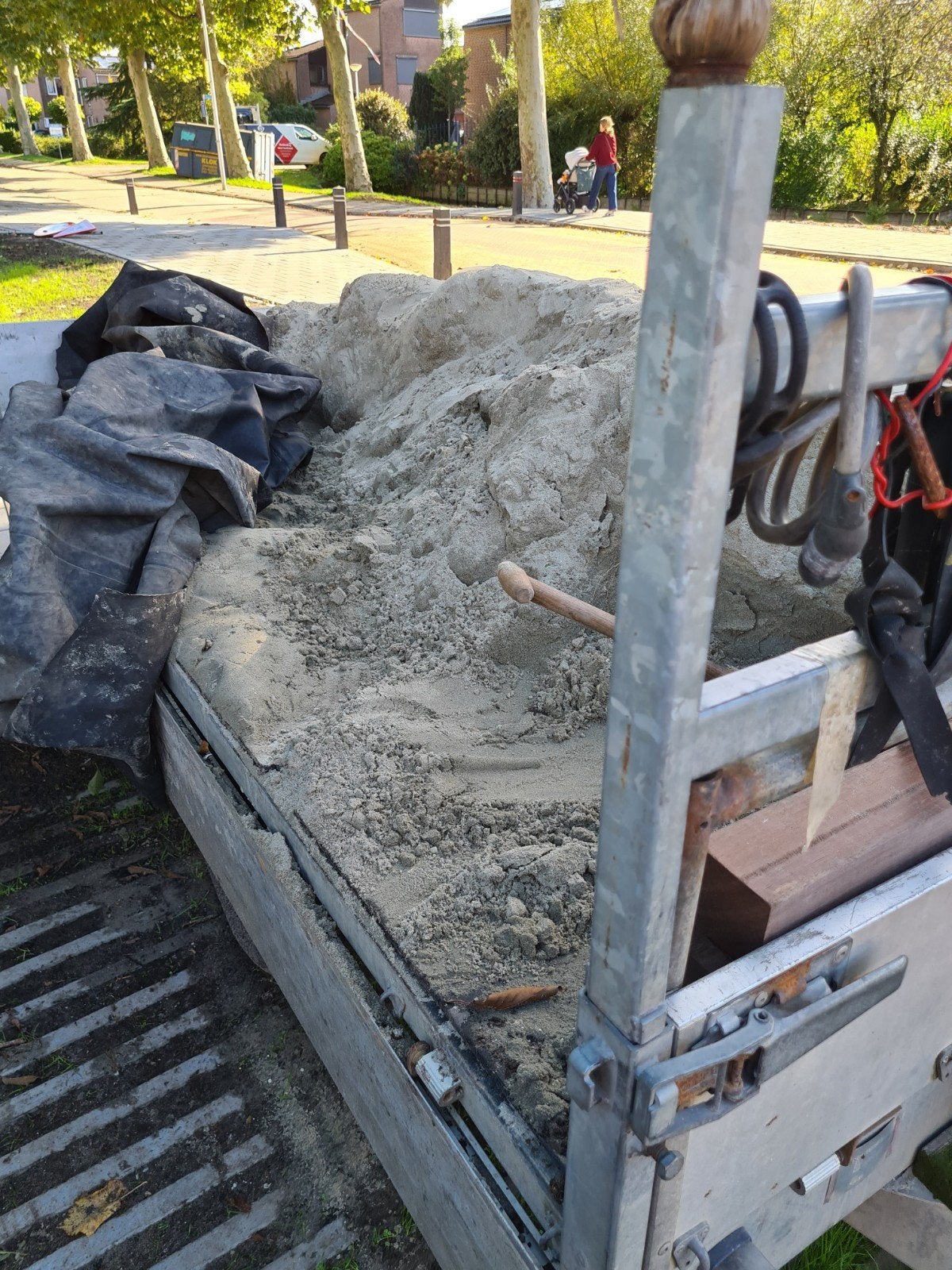 zand  ca 600 liter, Tuin en Terras, Ophalen of Verzenden