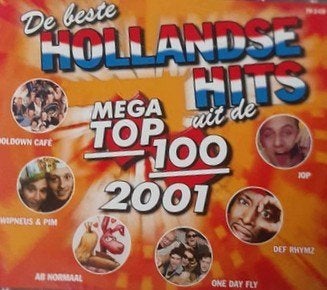 De beste hollandse hits uit de mega top 100 - 2001 2XCD, Cd's en Dvd's, Verzenden, Zo goed als nieuw, Pop, Album