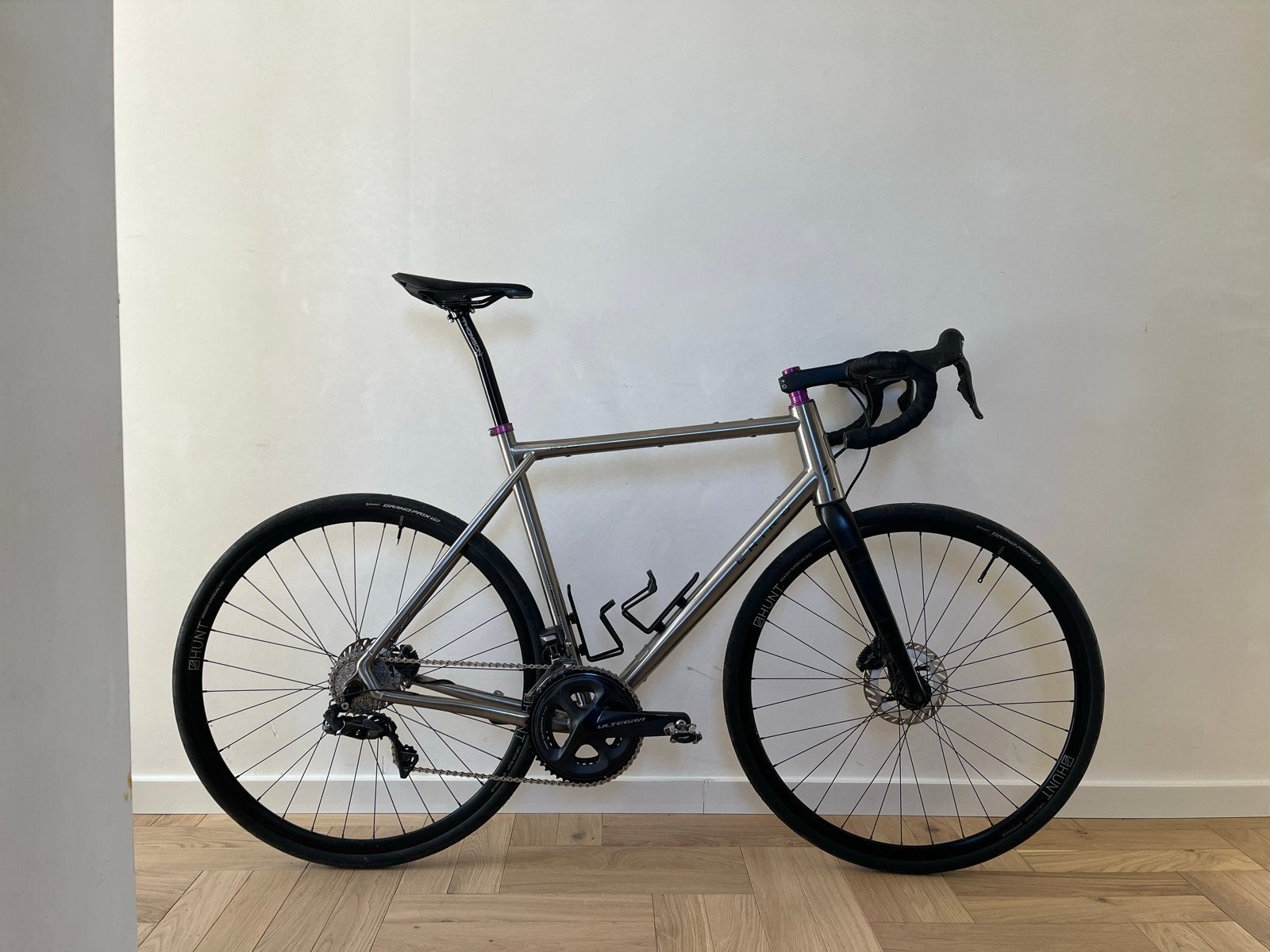 Chiru Kunlun Titanium Allroad Racefiets - Shimano Di2, Ophalen of Verzenden, Zo goed als nieuw, Meer dan 20 versnellingen, Schijfrem