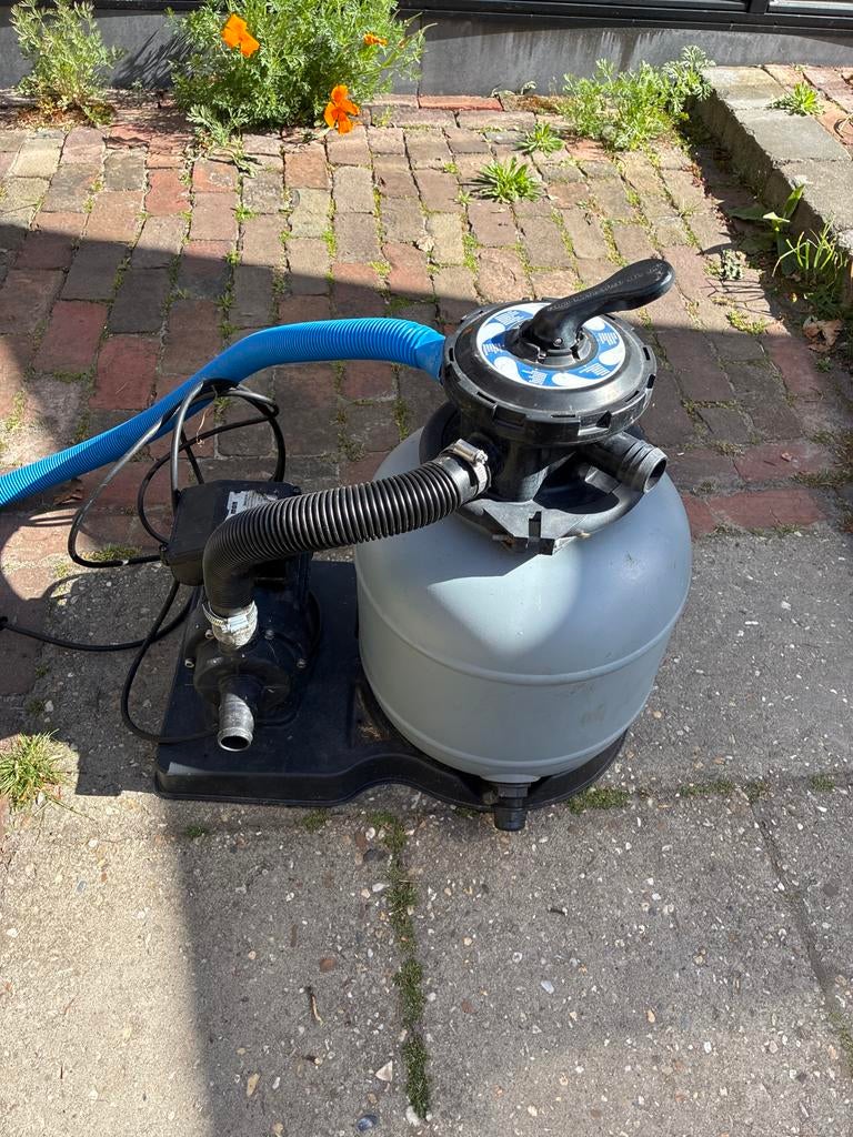 Zandfilterpomp voor zwembad - Man XKP202E-1, Gebruikt, Overige typen, Ophalen of Verzenden, Rechthoekig