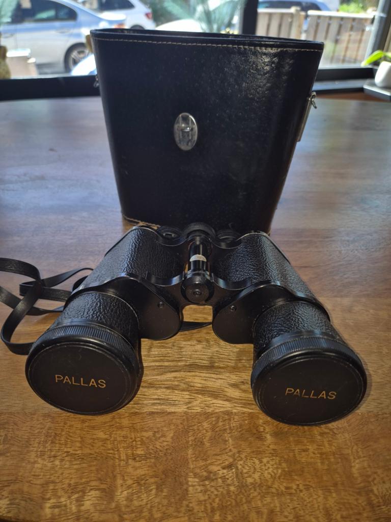 Vintage pallas verrekijker 10x50, Ophalen, 8 tot 12x