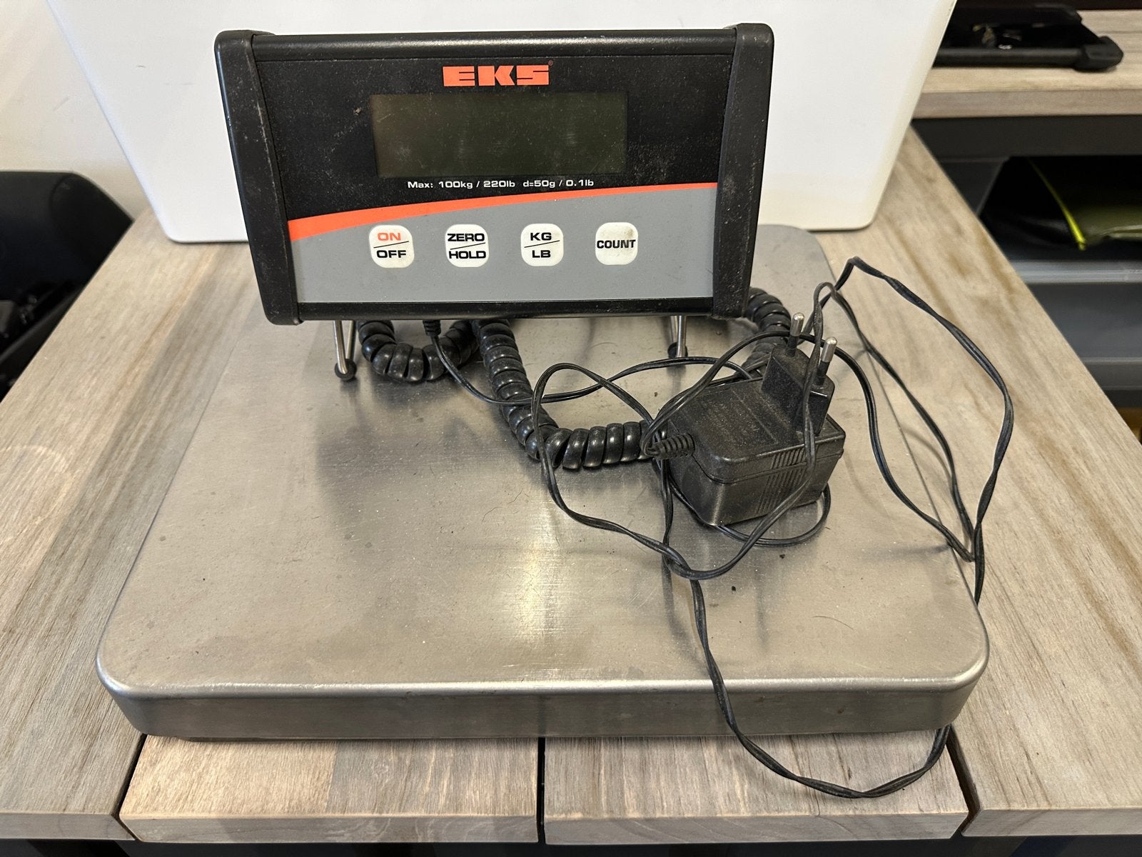 Professionele EKS Pakketweegschaal - Max 100kg, Gebruikt, 1 tot 500 gram, 100 kg of meer, Ophalen of Verzenden