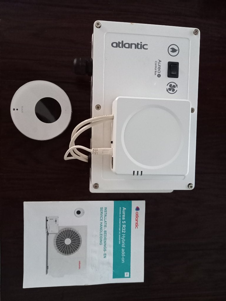 Hybride warmtepomp Atlantic aurea 5kW te koop., Doe-het-zelf en Verbouw, Ophalen, 30 tot 80 cm, Overige typen, Zo goed als nieuw