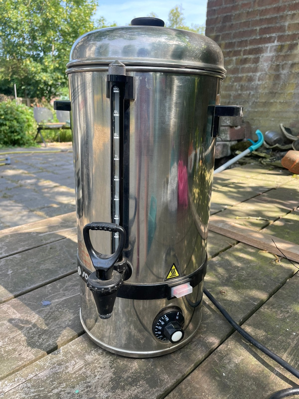 Heetwaterdispenser 10L, 4 liter of meer, Ophalen, Zo goed als nieuw, 3 snelheden of meer