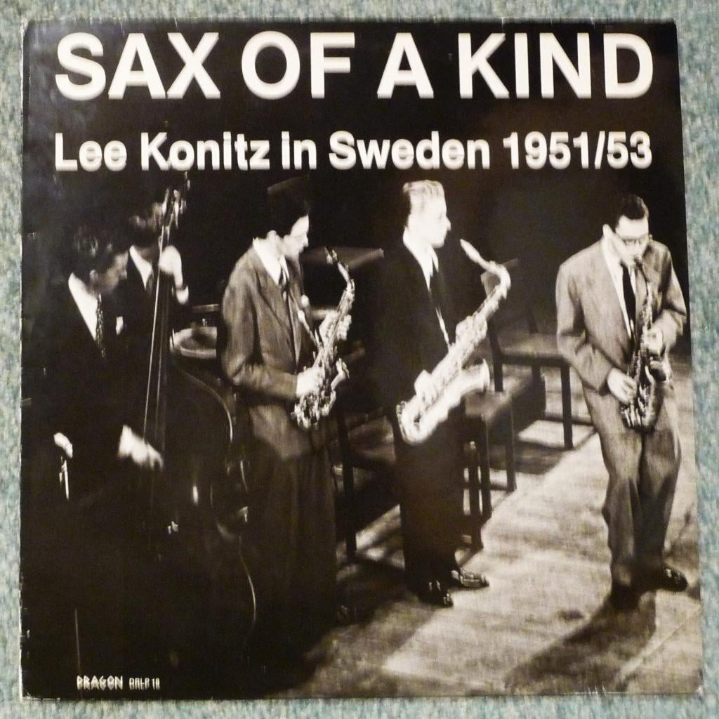 Lee Konitz in Sweden 1951/53 – Sax of a Kind, Gebruikt, 1980 tot heden, Ophalen of Verzenden, 12 inch