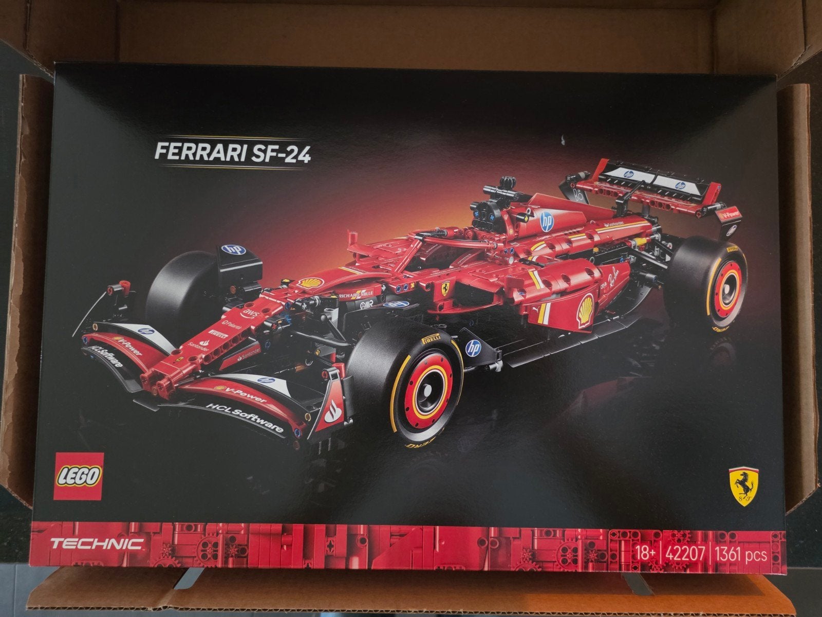 LEGO Technic Ferrari SF-24 (42207) - Nieuw in doos, Kinderen en Baby's, Ophalen of Verzenden, Nieuw, Overige merken