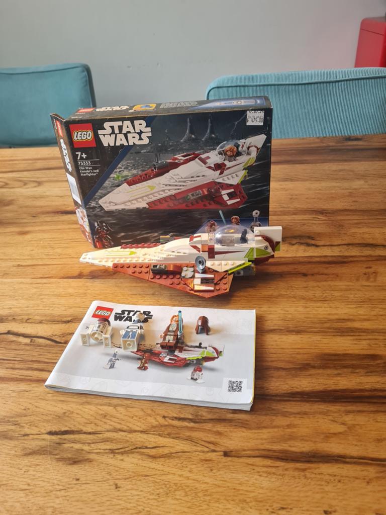 Lego star wars 75333, Ophalen of Verzenden, Zo goed als nieuw