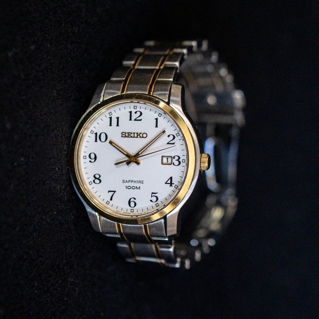 Seiko horloge, Ophalen, Staal, Polshorloge, Zo goed als nieuw