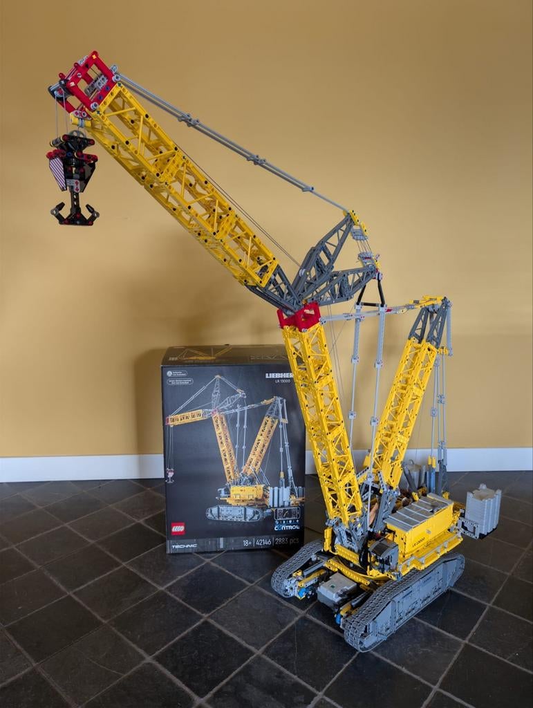 LEGO Technic 42146 Liebherr LR13000 kraan compleet, Kinderen en Baby's, Speelgoed | Duplo en Lego, Ophalen, Lego, Compleet, Zo goed als nieuw