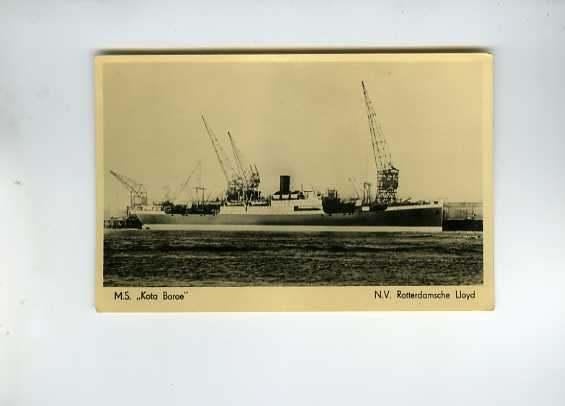 scheepvaart-foto-kota baroe, Verzamelen, Scheepvaart, Ophalen of Verzenden, Zo goed als nieuw, Motorboot, Boek of Tijdschrift