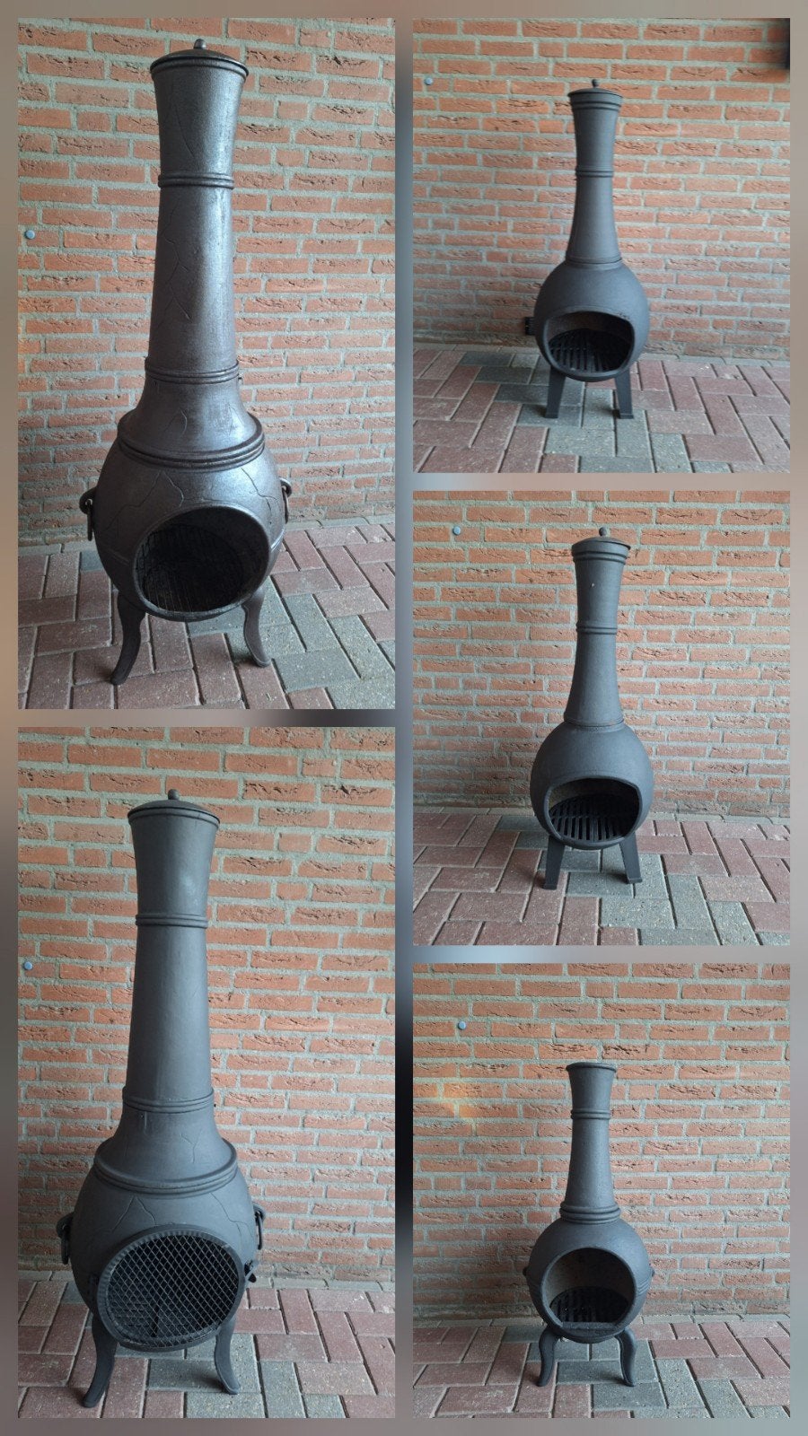 kado tip tuinhaarden sfeerhaarden vuur korf houtkachel, Ophalen