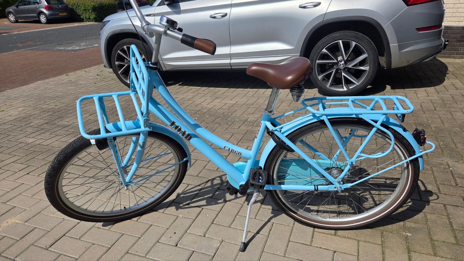Nette goedwerkende meisjesfiets 24 inch Cargo load., Fietsen en Brommers, Fietsen | Meisjes, Ophalen, Versnellingen