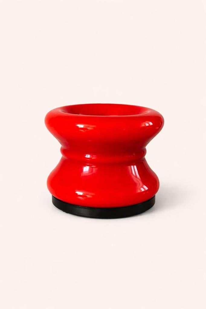 70s opaal glazen lamp, Ophalen of Verzenden, Zo goed als nieuw, Schaal
