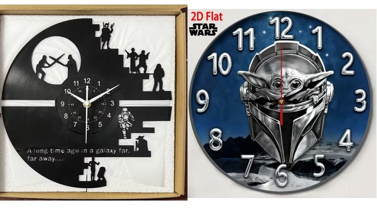 Star Wars of Gorgu/Baby Yoda Klokken te koop, Ophalen of Verzenden, Nieuw, Gebruiksvoorwerp