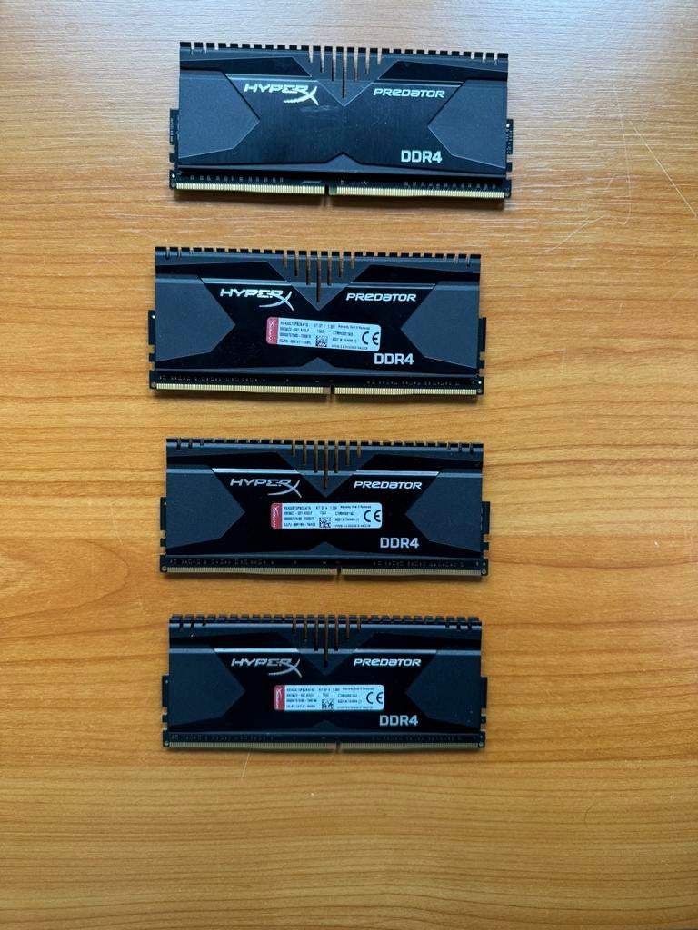 ddr4 geheugen kit 16 gb, Computers en Software, DDR4, Ophalen of Verzenden, Zo goed als nieuw, Desktop