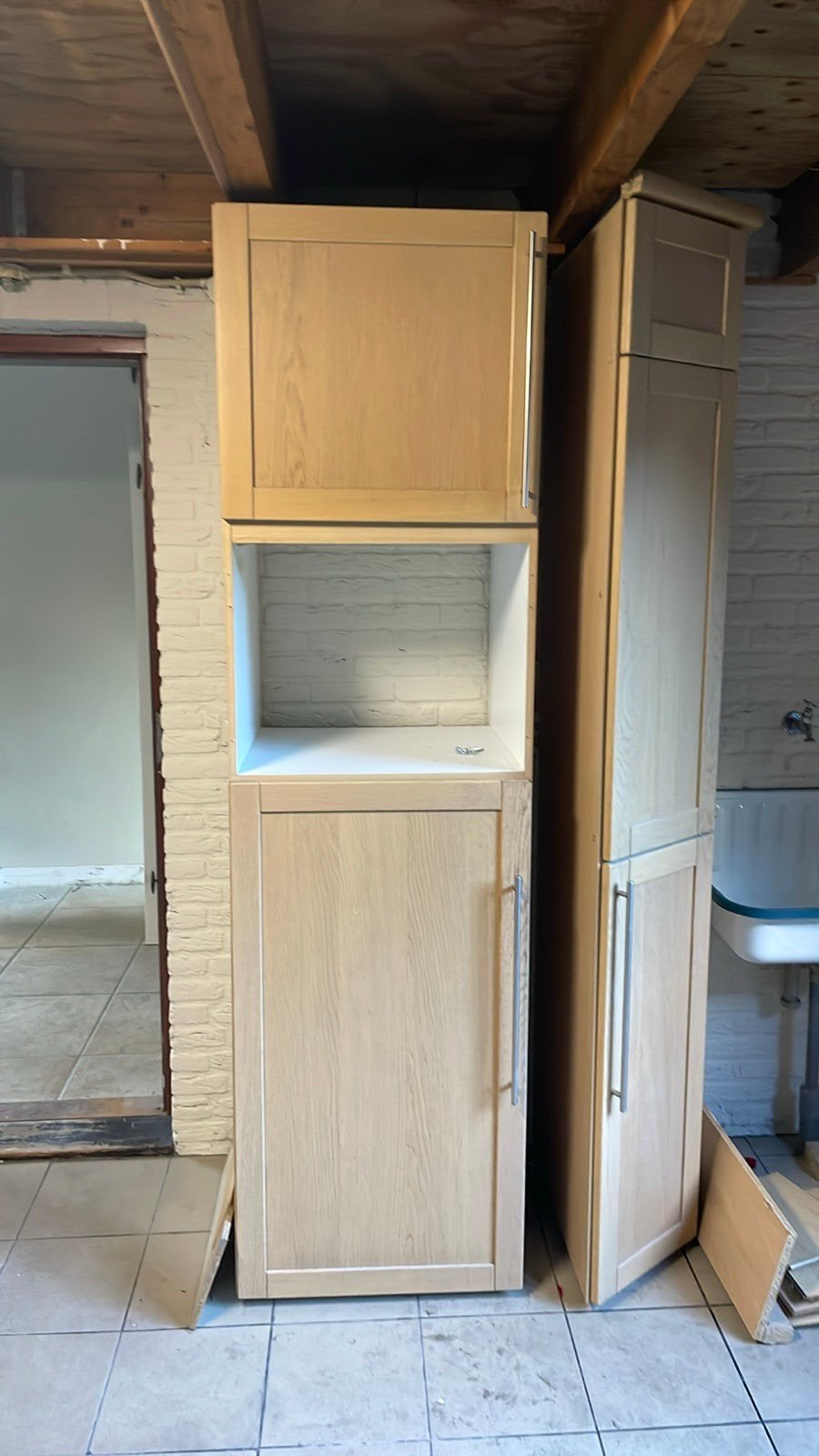 Bosch Inbouw Koelkast 90x56 cm - Goede Staat, Witgoed en Apparatuur, Koelkasten en IJskasten, 150 tot 200 liter, 45 tot 60 cm