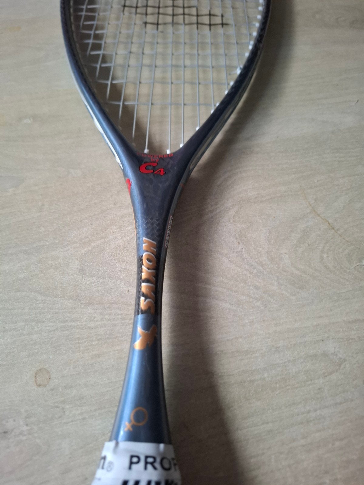 Saxon C4 Titanium Reinforced Squash Racket, Ophalen of Verzenden, Wilson, Nvt, Nvt