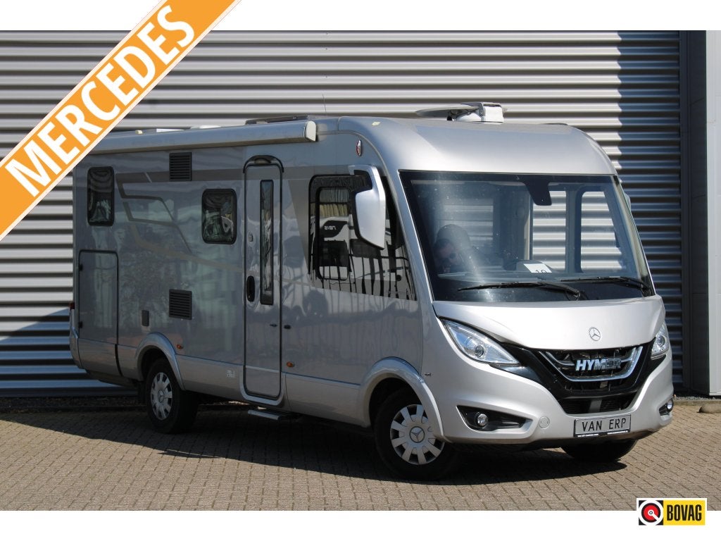 Hymer B580MC Mercedes Automaat ALKO Lengtebedden, Ringverwarming, 6 tot 7 meter, Bedrijf, Diesel