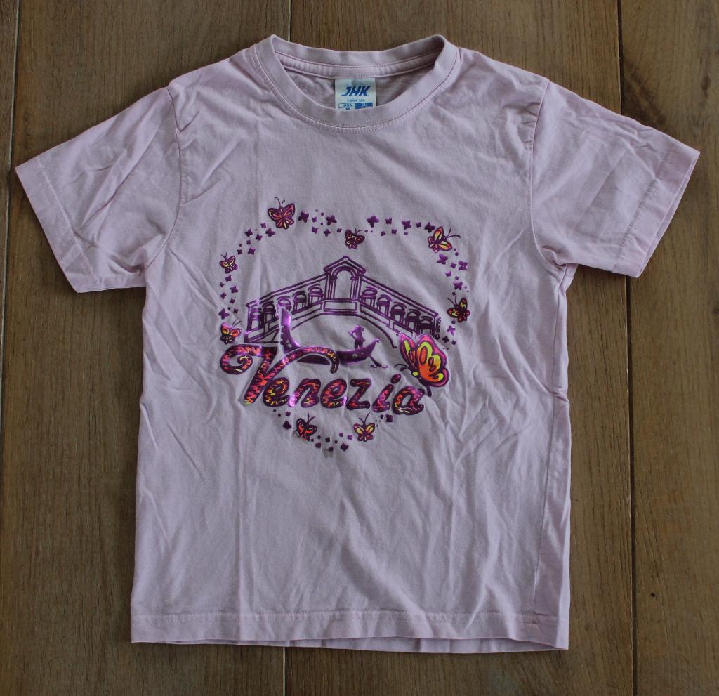 Venezia T-shirt van JHK 5/6 jaar, Gebruikt, JHK, Meisje, Ophalen of Verzenden