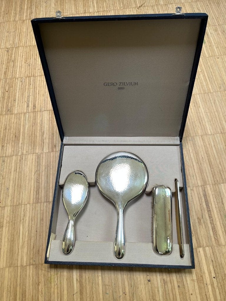 Verzilverde kapset Gero, Ophalen of Verzenden, Zilver