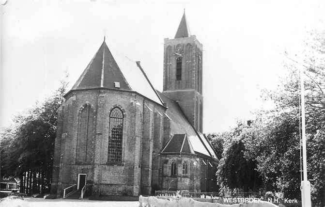 301-375-003 Westbroek Kerk, Verzenden, Voor 1920, Utrecht