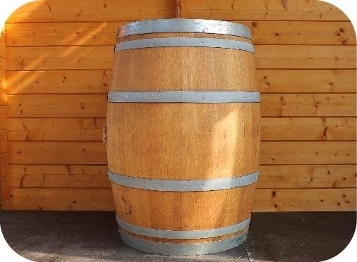 Eiken wijnvaten, wijnvat, regenton, halve vaten, Tuin en Terras, Regentonnen, Niet ingevuld, Gebruikt, Niet ingevuld, Ophalen of Verzenden