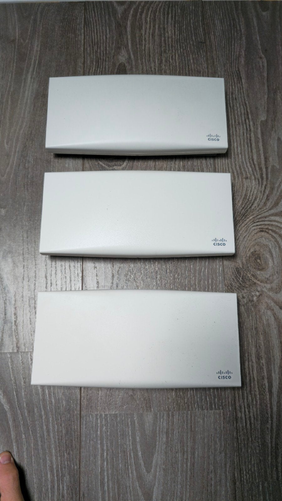 Cisco Meraki MR36 Access Points (3 stuks, 2 met beugel), Computers en Software, Ophalen of Verzenden, Gebruikt, Cisco