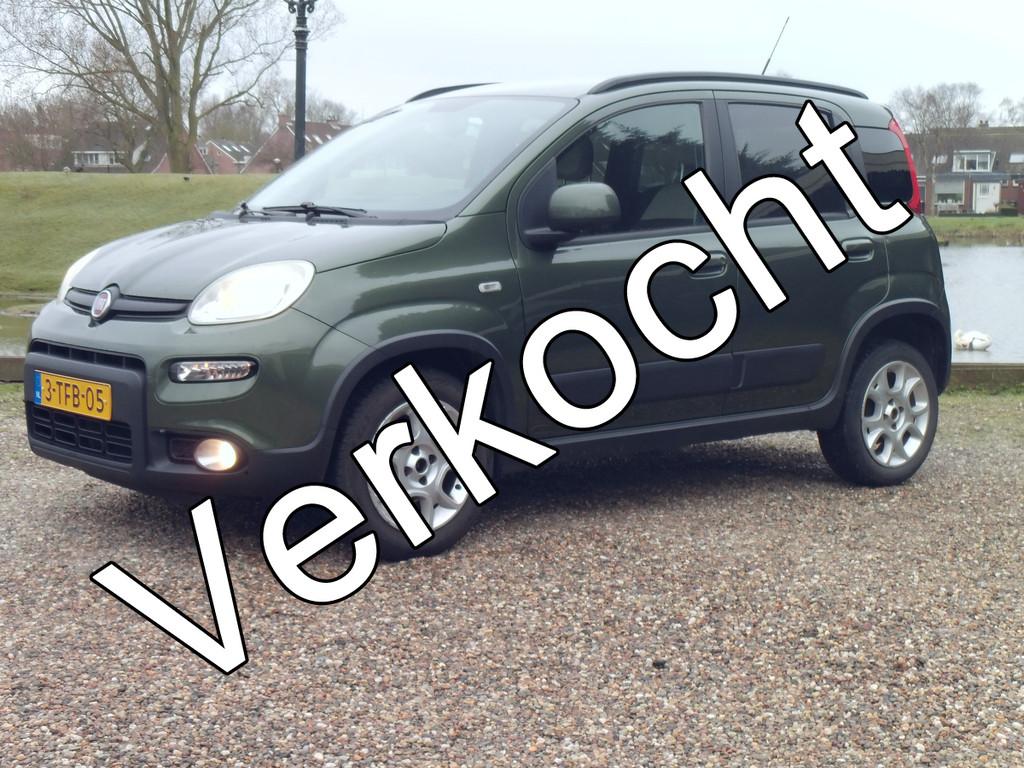 Fiat Panda 0.9 TwinAir CNG Trekking - Airco (bj 2014), Auto's, Voorwielaandrijving, Euro 5, 86 pk, Gebruikt