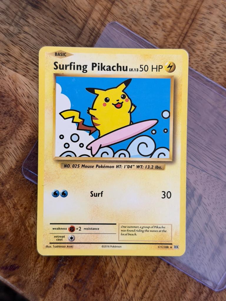 Surfing pikachu 111, Ophalen of Verzenden, Zo goed als nieuw