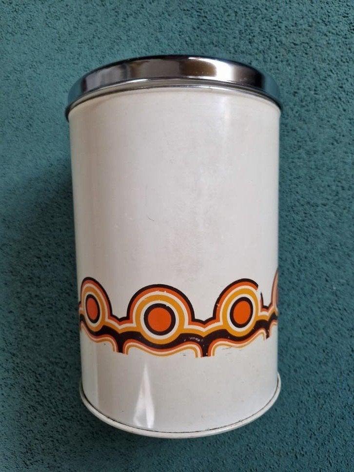 Vintage Voorraadbus - Retro Design - 29 cm hoog, Ophalen of Verzenden