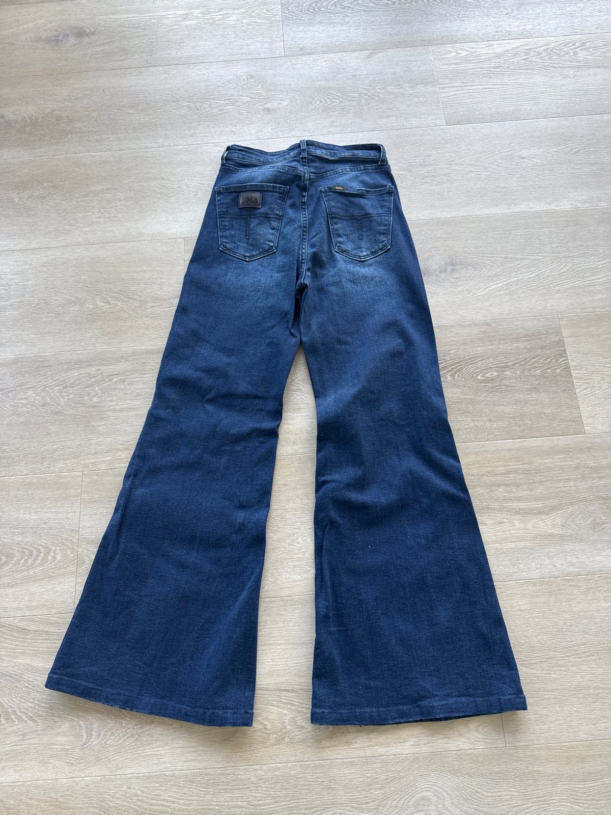 Lois Palas Flared Wide Leg Jeans - W28/W29 (confectie 36), Kleding | Dames, Ophalen of Verzenden, Zo goed als nieuw, Blauw, W28 - W29 (confectie 36)