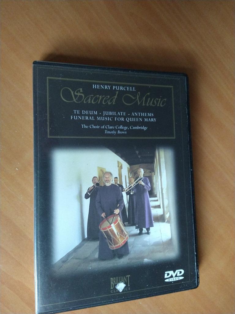 DVD Henry Purcell - Sacred Music, Alle leeftijden, Ophalen of Verzenden, Zo goed als nieuw