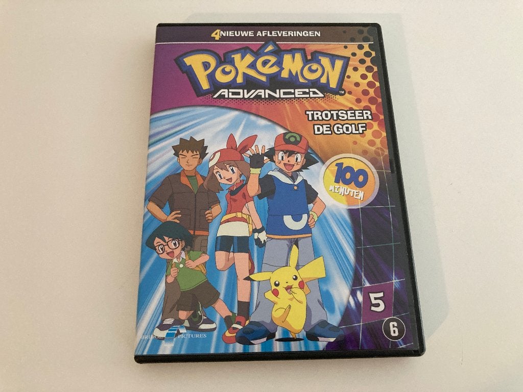 Pokemon Advanced Deel 5 - Trotseer De Gold DVD, Cd's en Dvd's, Alle leeftijden, Ophalen of Verzenden, Zo goed als nieuw, Anime (Japans)