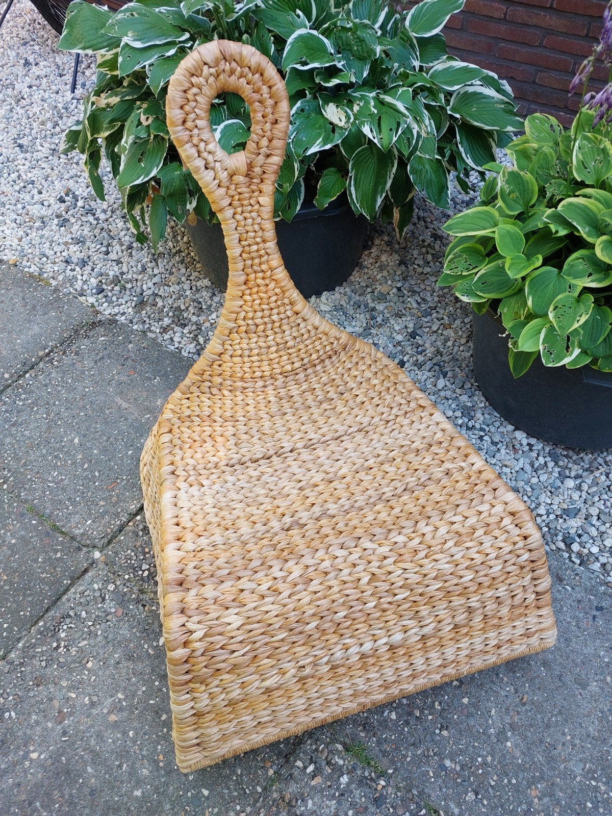 Ikea Rieten Rotan Schommelstoel Gullholmen Buitenstoel, Ophalen, Gebruikt, Rechthoekig, Riet