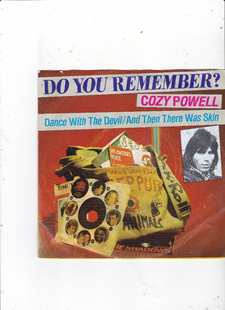 Single Cozy Powell - Dance with the devil, Gebruikt, 7 inch, Single, Dance