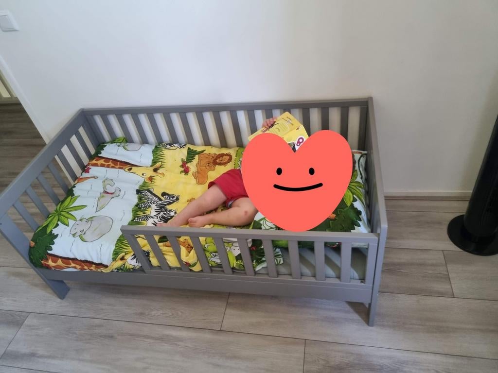 Peuterbed Petite Amélie, Ophalen, 70 tot 85 cm, 140 tot 160 cm, Zo goed als nieuw
