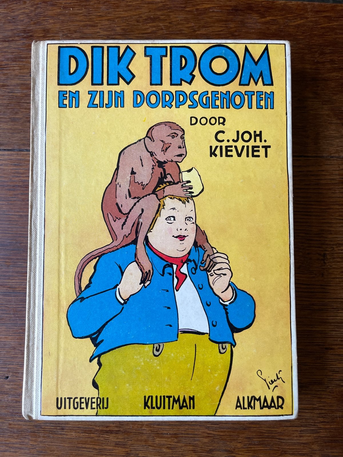 Dik Trom en zijn Dorpsgenoten - C. Joh. Kieviet (18e druk), Ophalen of Verzenden, Gelezen, Fictie algemeen