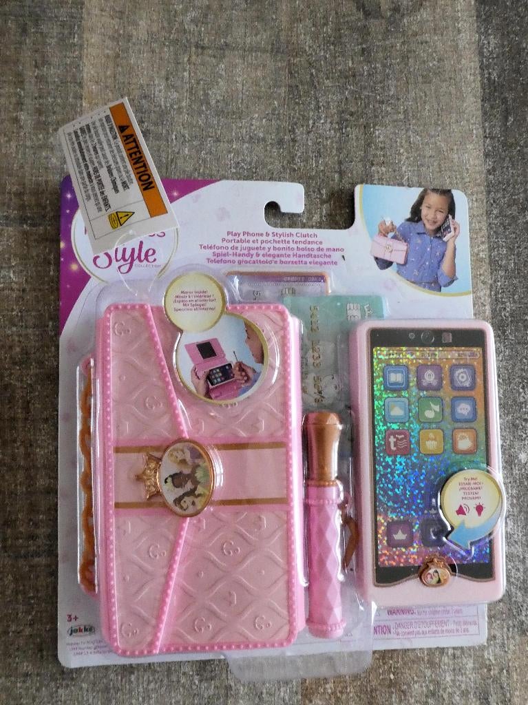 Disney Princess Style Collectie Telefoon. vanaf 3 jaar NIEUW, Ophalen of Verzenden, Overige figuren, Nieuw, Overige typen