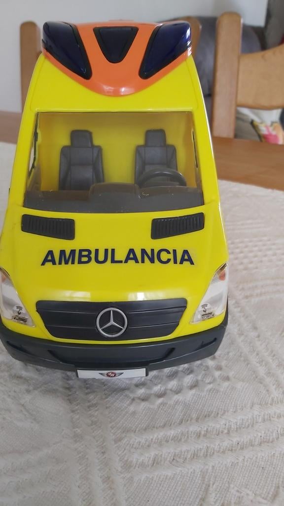 Mercedes benz sprinten Ambulancia  Cataluña Sem 061, Ophalen of Verzenden, Zo goed als nieuw, Los playmobil