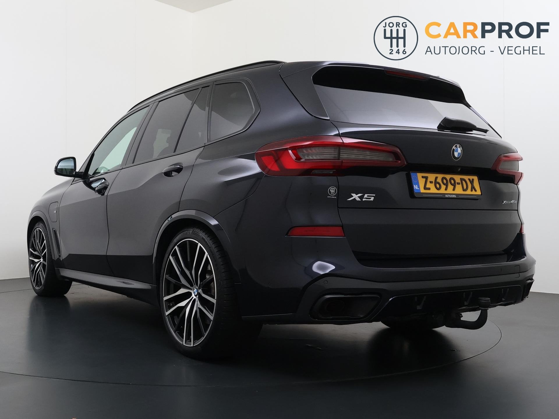 BMW X5 xDrive45e High Executive M-Sport | Trekhaak | Panoram, Auto's, Gebruikt, 394 pk, Zwart, Vierwielaandrijving