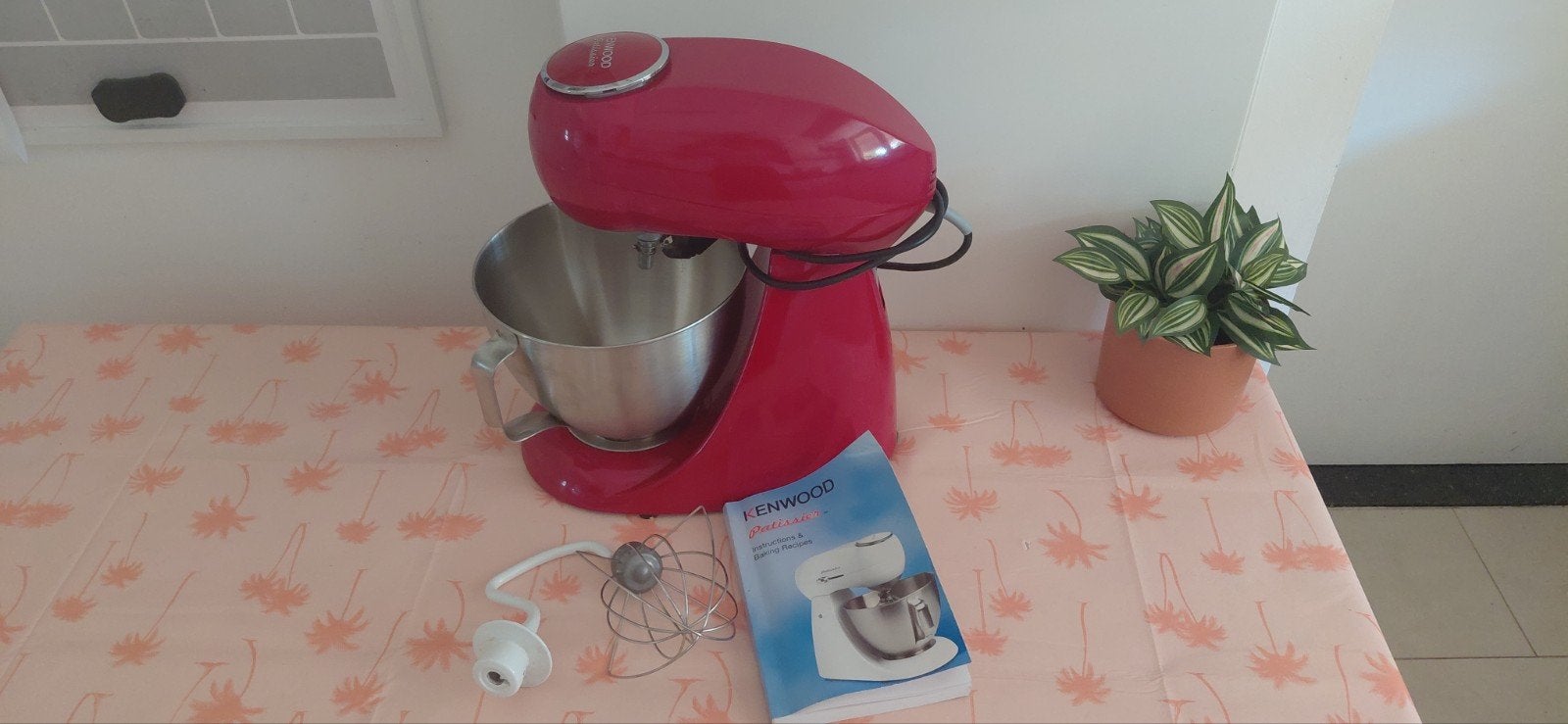 Kenwood keuken machine mixer, 4 liter of meer, Ophalen, Zo goed als nieuw, 3 snelheden of meer