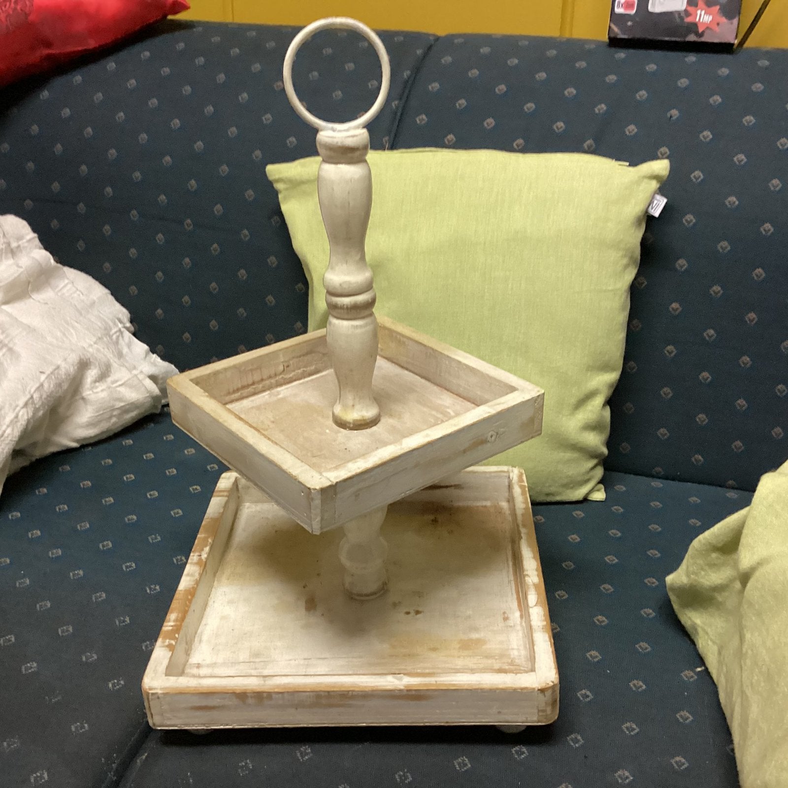 Houten etagere, Huis en Inrichting, Ophalen of Verzenden, Gebruikt