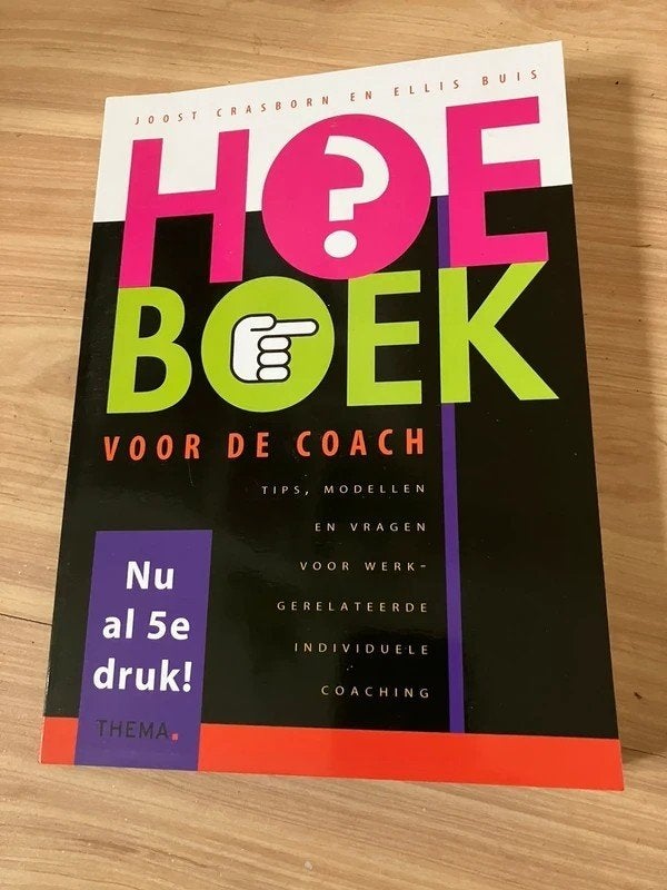 Boek Hoe boek voor Coach, Ophalen of Verzenden, Zo goed als nieuw